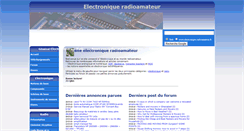 Desktop Screenshot of electronique-radioamateur.fr